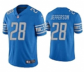 Nike Lions 28 Jermar Jefferson Blue Vapor Untouchable Limited Jersey Dzhi,baseball caps,new era cap wholesale,wholesale hats